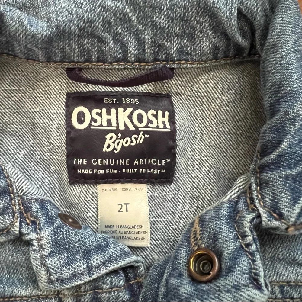 OSHKOSH Classic Jean Jacket, 2T